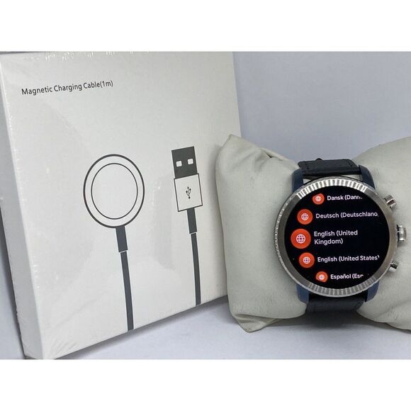 Fossil Gen 3 Authentic Genuine Smart Watch Custom Band FTW4004 DC789 - Picture 1 of 12